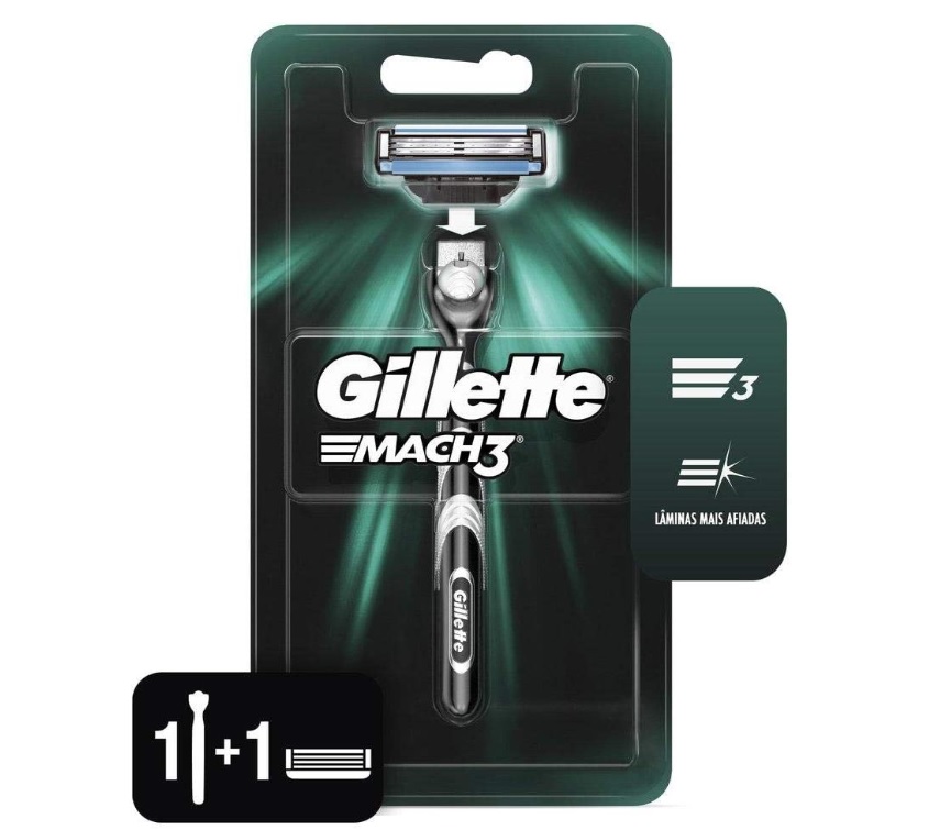 Aparelho de Barbear Gillette Mach3