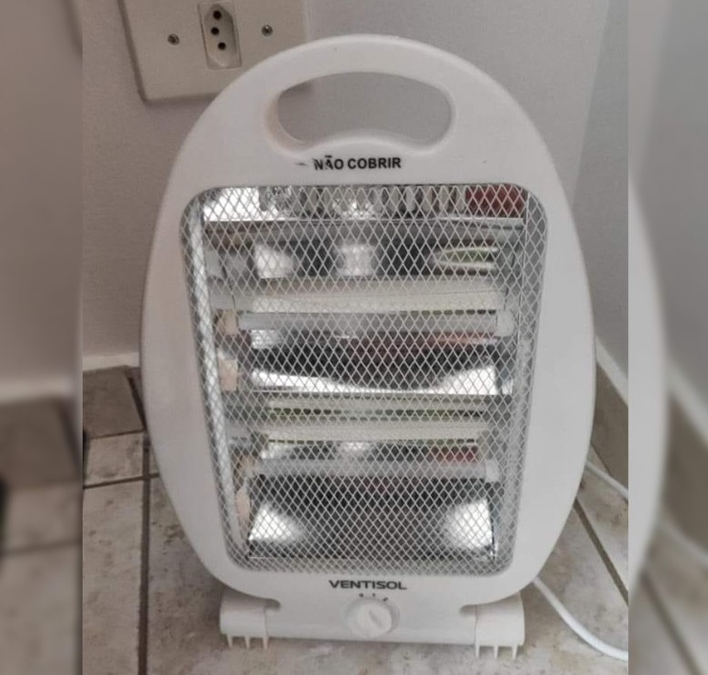 Aquecedor Doméstico Quartzo, Branco, 220v, Ventisol