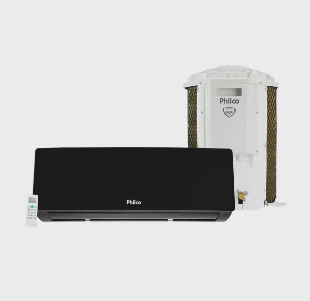 Ar Condicionado Split Hi Wall Inverter Philco Black 9000 BTU/h Frio PAC9000ITFM12W – 220 Volts