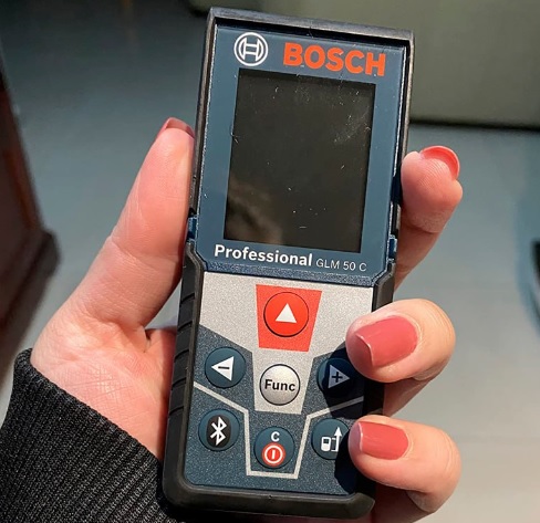 Bosch Trena Laser Glm 50 C Alcance 50M Com Bluetooth