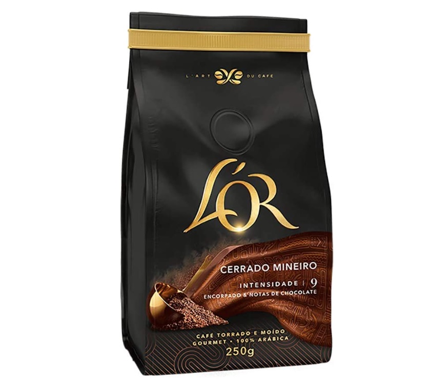 Café L’or Torrado e Moído Cerrado Mineiro Pouch 250g