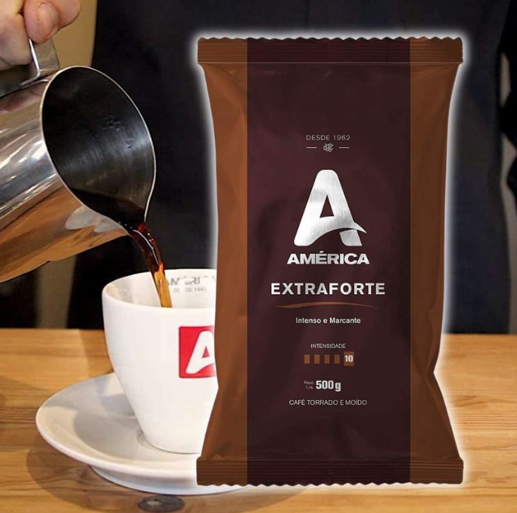 Café Torrado e MoÍdo América Almofada Extraforte 500 g