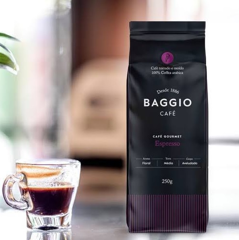 Café Torrado e Moído Espresso Baggio Café 250g