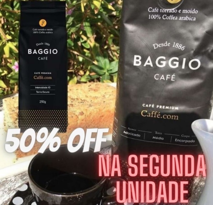 Café Torrado e Moído Premium Caffè com Baggio Café 250g