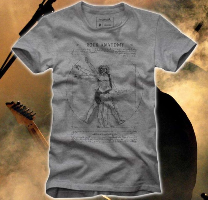 Camiseta Algodão Rocky Anatomy Estilo Reserva