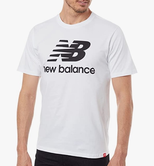 Camiseta New Balance, Masculina, Branca