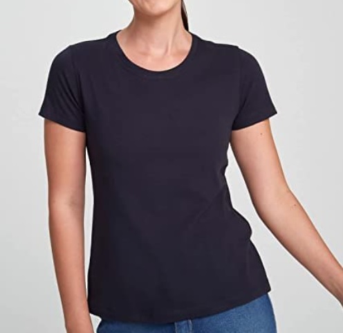 Camiseta World slim decote careca Hering Feminino