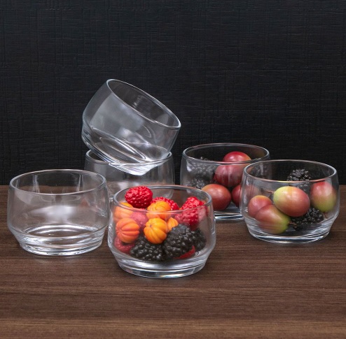 Conjunto para Sobremesa Nadir Lights em Vidro – 6 Peças