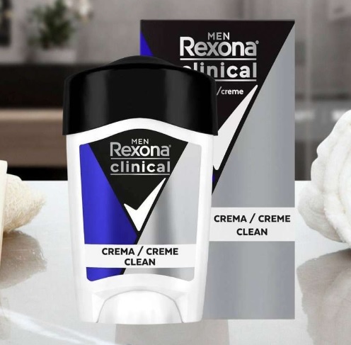 Desodorante Antitranspirante Rexona Men Clinical Clean 48g