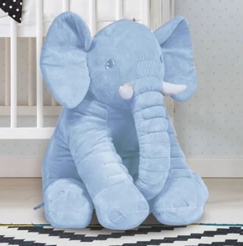 Elefantinho, Buba, Azul, 30 cm