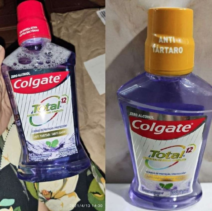 Enxaguante Bucal Colgate Total 12 Anti tartar 500ml