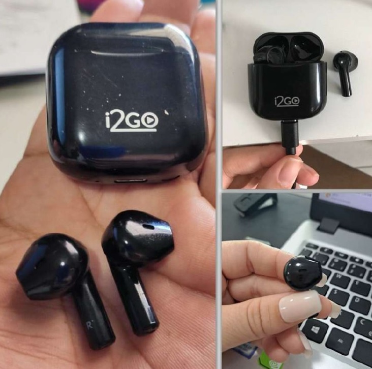 Fone de Ouvido Bluetooth Sem Fio TWS Air Studio Go – i2GO Pro