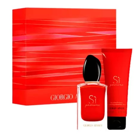 Giorgio Armani Sì Passione Kit Perfume Feminino EDP + Loção Corporal