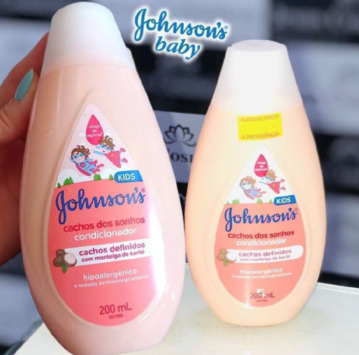 Johnson’s Baby Condicionador Infantil Para Cabelos Cacheados Cachos Dos Sonhos,200ml