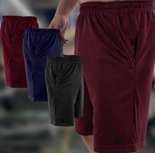 Kit 3 Shorts Academia Masculina Academia Dia a Dia By Zaroc