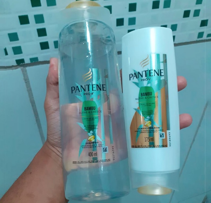 Kit Pantene Bambu Shampoo 400ml + Condicionador 175ml