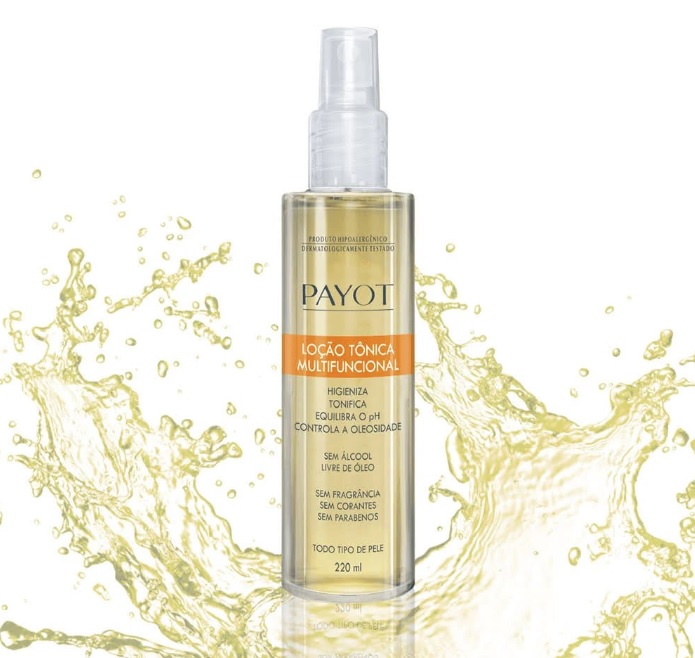 Loção Tônica Multifuncional, PAYOT, Amarelo Transparente 220ml