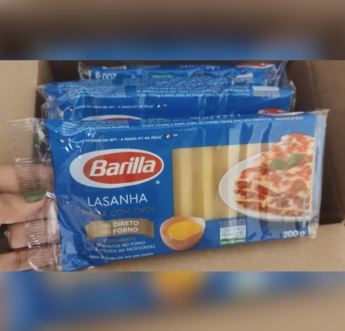 Massa com Ovos Lasanha Barilla 200g
