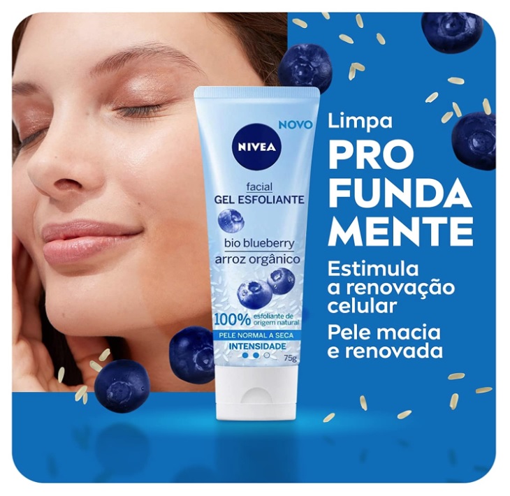 NIVEA Gel Esfoliante Facial Refrescante 75ml