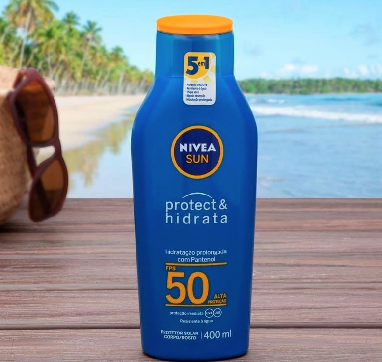 NIVEA SUN Protetor Solar Protect & Hidrata FPS 50 400ml