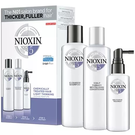 Nioxin Loyalty Kit Sistema 5 – Shampoo + Condicionador + Leave-in