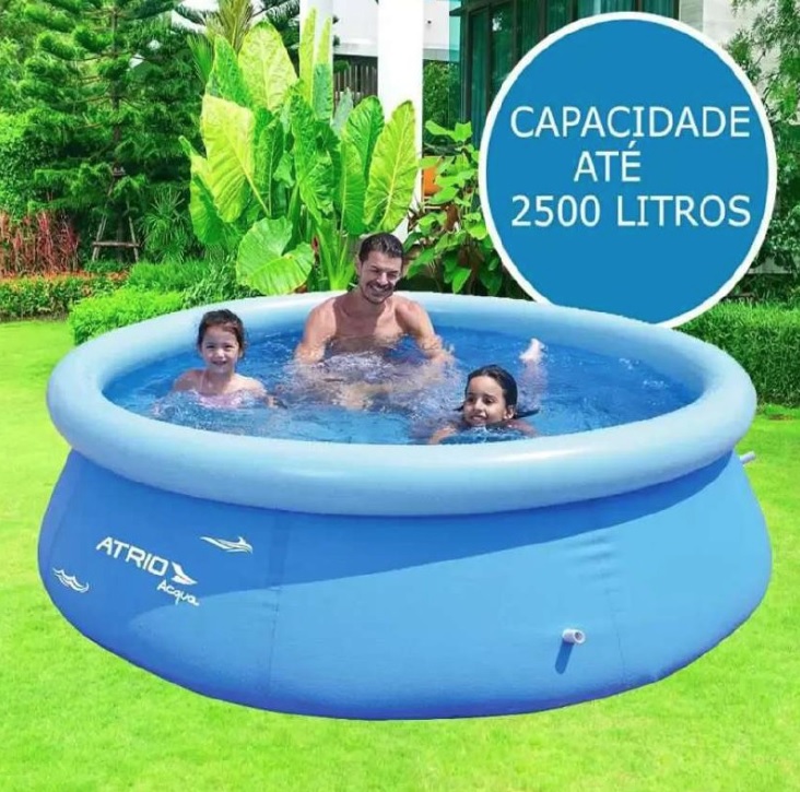 Piscina Inflável Atrio Circular 2500L