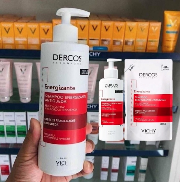 Vichy Dercos Energizante Kit – Shampoo + Shampoo Refil