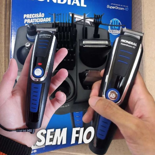 Aparador de Pelos Mondial Super Groom 10 em 1