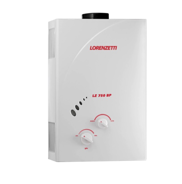 Aquecedor de Água a Gás Lorenzetti LZ 750BP Por Exaustão Natural – GLP