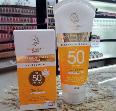 Australian Gold Protetor Solar Corpo Gel Creme Fps 50 200Gr, Australian Gold