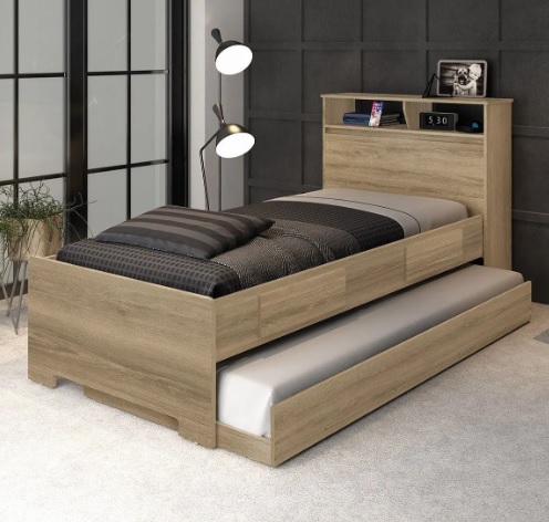 Bicama Solteiro Cama Auxiliar Fênix Savana 88x188cm