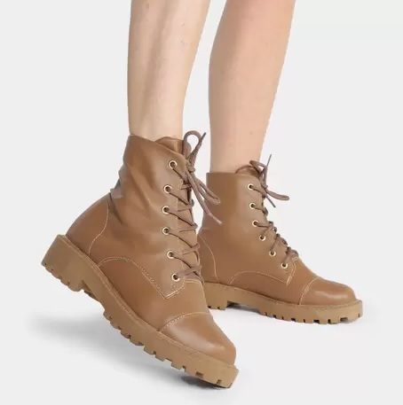 Bota Look Fashion Cano Médio Feminina