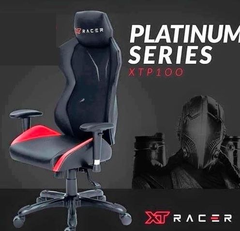 Cadeira Gamer XT Racer Reclinável – Preta e Vermelha Platinum Series XTP100