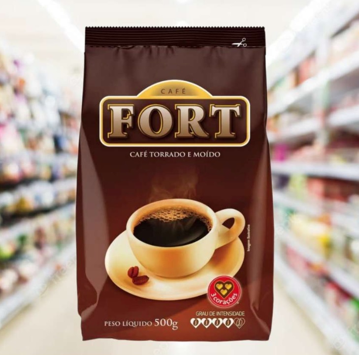 3 Corações Café Torrado E Moído Fort Pacote 500G