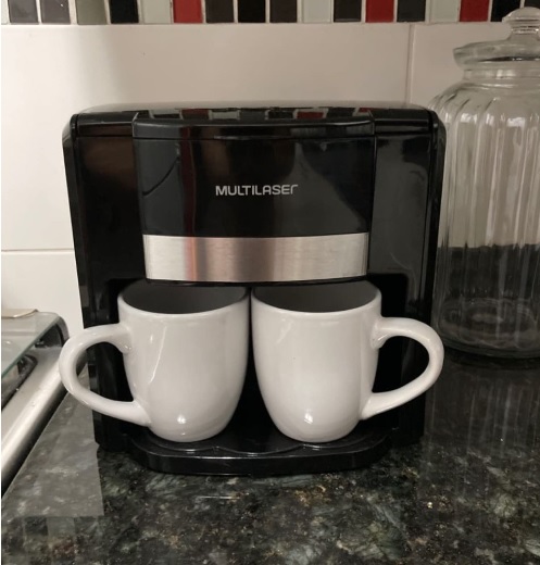 Cafeteira 2 Xicaras 127v Com Filtro Permanente Be009 (Somente 127v)