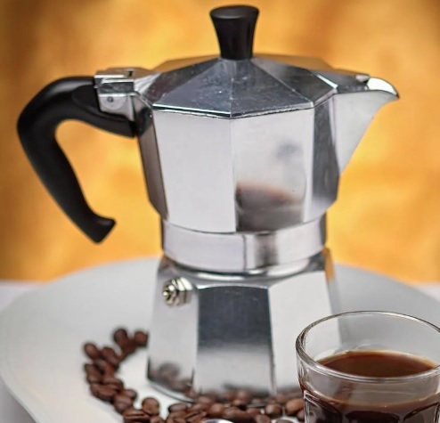 Cafeteira Italiana Fratelli em Alumínio – 6 Xícaras