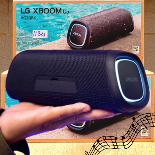 Caixa de Som Portátil LG Xboom Go XG7 Bluetooth 24h de Bateria – XG7QBK.ABRALLK