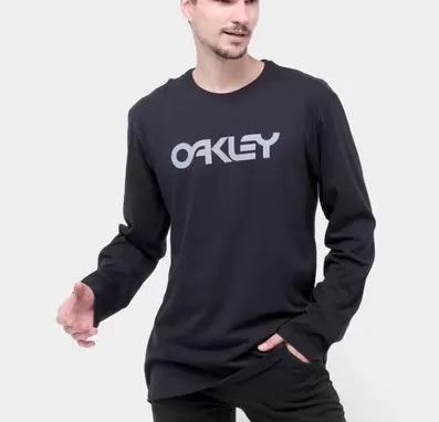 Camiseta Oakley Mark II LS Manga Longa Masculina