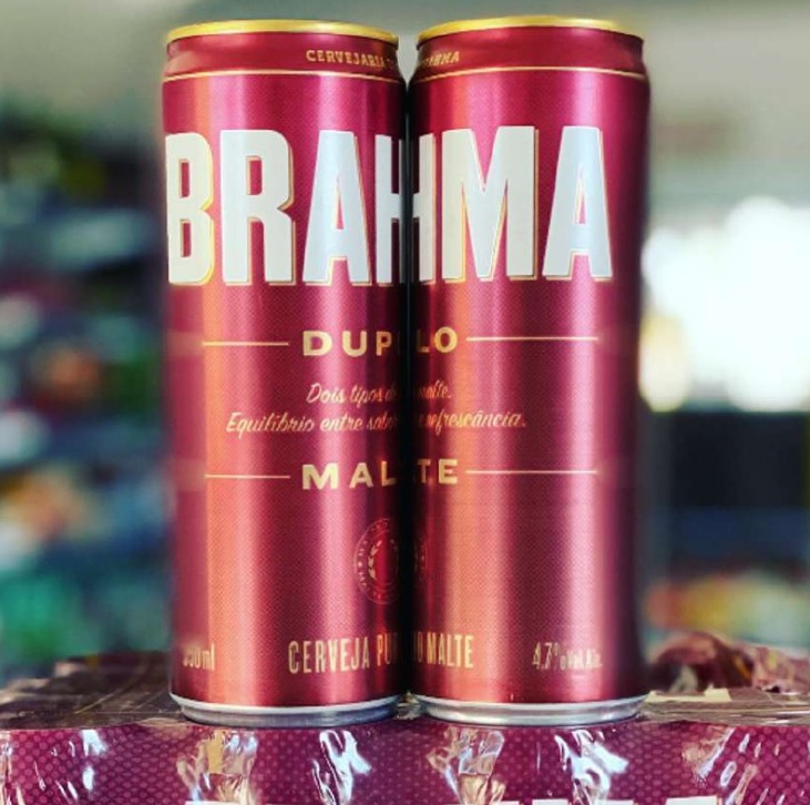 Cerveja Brahma Duplo Malte 473ml Lata
