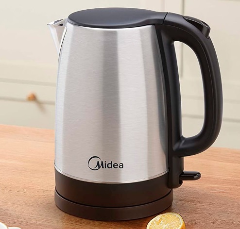 Chaleira Elétrica Inox Midea 1,7 Litros, 220 Volts/60Hz