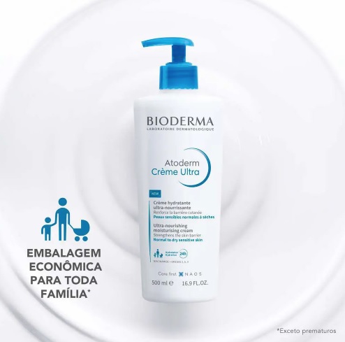 Creme Hidratante Bioderma Atoderm Creme Ultra 500ml