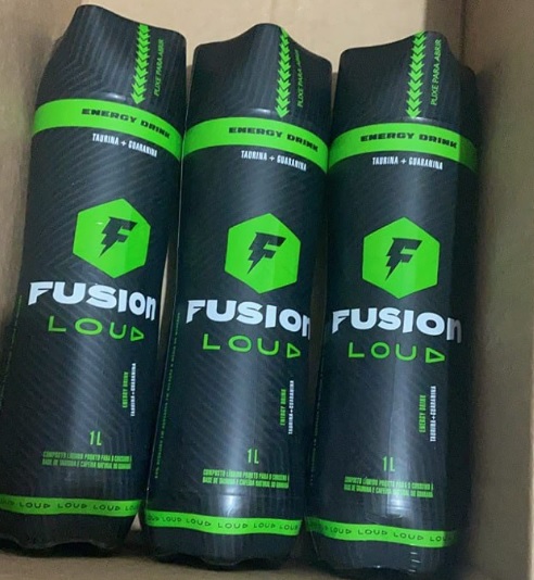 Energético Fusion Regular, Garrafa Pet, 1L