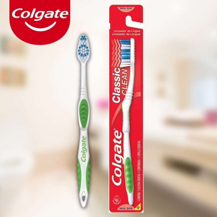 Escova Dental Colgate Classic Clean 1Unid