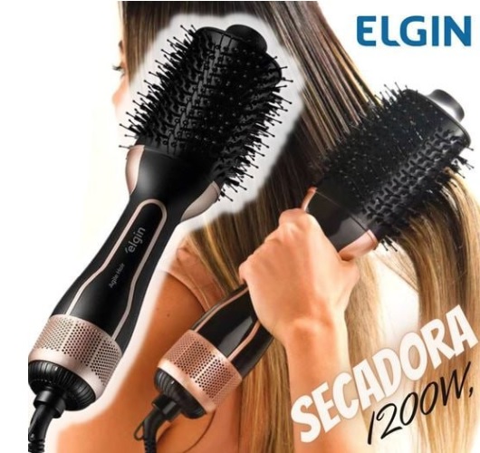 Escova Secadora Agile Hair 1200W Elgin Bivolt