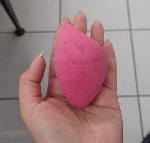 Esponja Ep10 Gota Chanfrada Para Maquiagem – Rosa, Macrilan