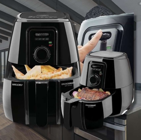 Fritadeira de Ar Mallory Grand Smart Preto – 127V