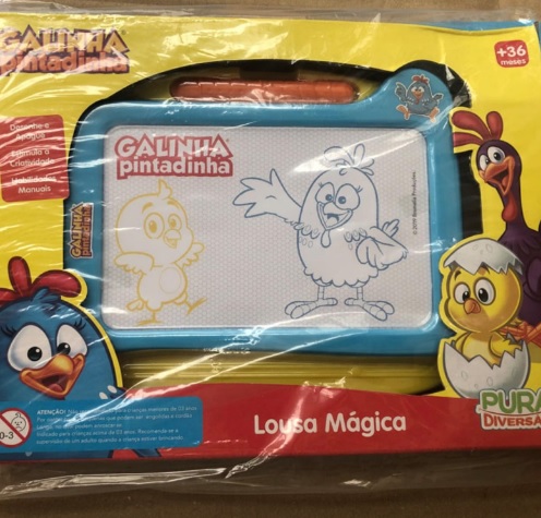 Galinha Pintadinha – Lousa Mágica, Multicor, Pura Diversão