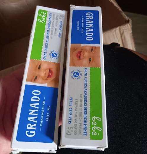 Granado – Creme Assaduras Dermocalmante Bebe Pele Sensíveis 50g