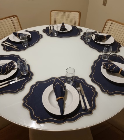 Kit Prato Fundo Tramontina Ingrid em Porcelana Decorada 23 cm 06 Peças