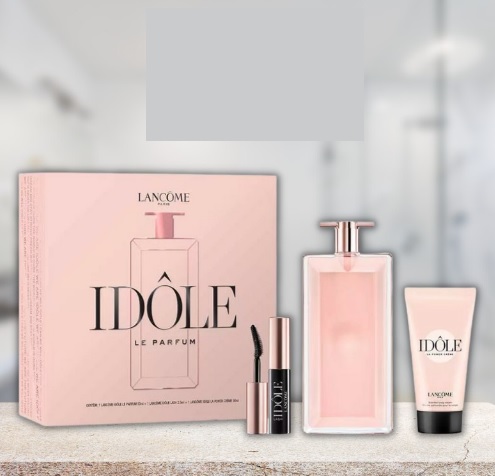 Lancôme Idôle Le Parfum EDP Kit Perfume Feminino 50ml + Idole Lash + Idole La Power Crème